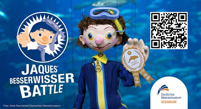 Actionbound-Tour Jaques' Besserwisser Battle rund um das OZEANEUM