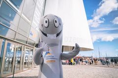 Walfred, Botschafter für Kinder im Deutschen Meeresmuseum (Foto: Anke Neumeister / Deutsches Meeresmuseum)