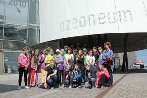 AG OZEANEUM an der Regionalen Schule "Hermann Burmeister" (Foto: Deutsches Meeresmuseum)